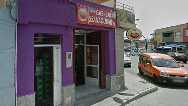 Puerta en la que tuvo lugar el incidente en una imagen de Google Maps